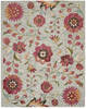 Nourison Bahari Grey 80 X 100 Area Rug 805-140842 Thumb 0
