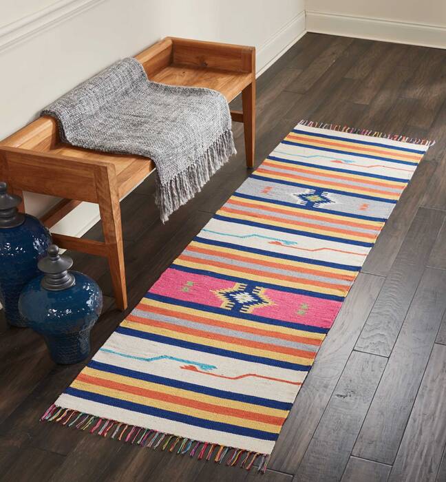 Nourison Baja Beige Runner 23 X 76 Area Rug 805-140848 Image 3