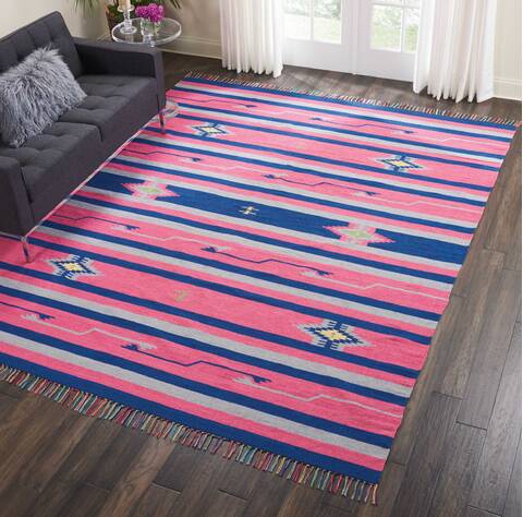 Nourison Baja Purple 80 X 100 Area Rug 805-140857 Image 3