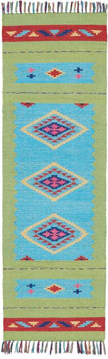 Nourison Baja Blue Runner 23 X 76 Area Rug 805-140858 Image 0