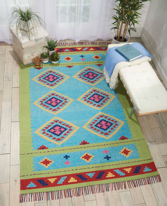 Nourison Baja Blue 36 X 56 Area Rug 805-140859 Image 3