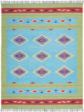 Nourison Baja Blue Rectangle 8x10 ft Polyester Carpet 140862