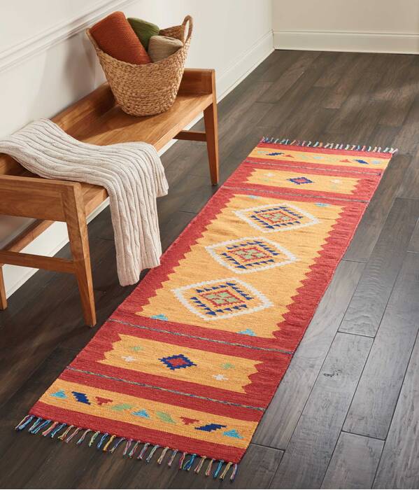 Nourison Baja Orange Runner 23 X 76 Area Rug 805-140863 Image 3