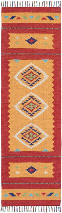 Nourison Baja Orange Runner 23 X 76 Area Rug 805-140863 Image 0