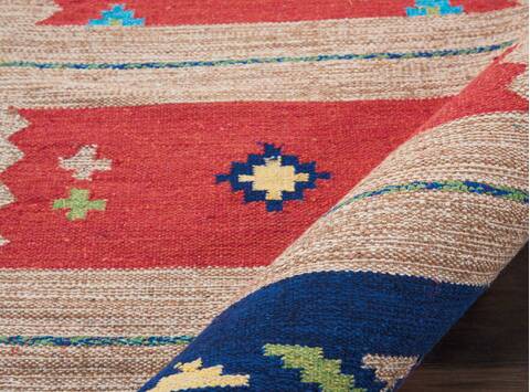 Nourison Baja Red Runner 23 X 76 Area Rug 805-140868 Image 2