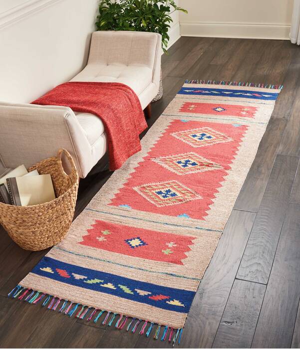 Nourison Baja Red Runner 23 X 76 Area Rug 805-140868 Image 3