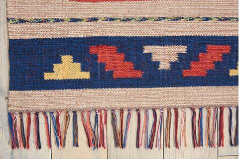 Nourison Baja Red 66 X 96 Area Rug 805-140871 Image 1