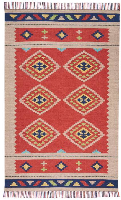 Nourison Baja Red 66 X 96 Area Rug 805-140871 Image 0