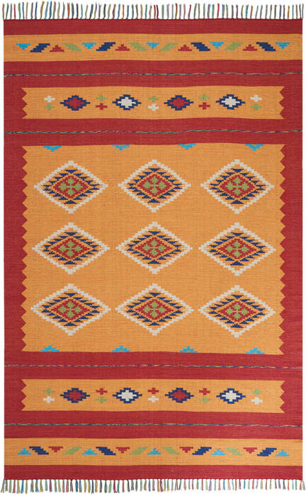 Nourison Baja Yellow 66 X 96 Area Rug 805-140875 Image 0