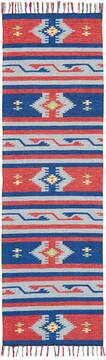 Nourison Baja Blue Runner 2'3" X 7'6" Area Rug  805-140877