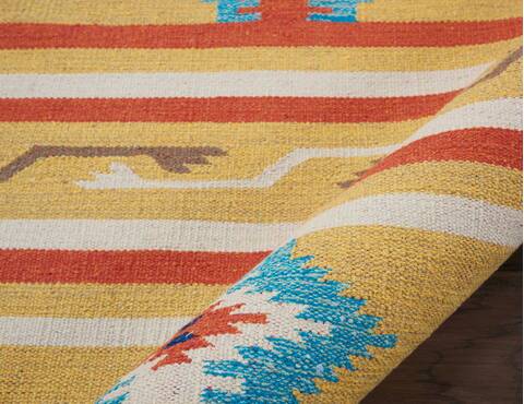 Nourison Baja Yellow Runner 23 X 76 Area Rug 805-140887 Image 2