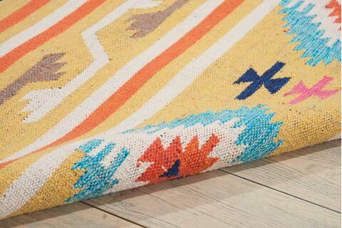 Nourison Baja Yellow 80 X 100 Area Rug 805-140891 Image 2