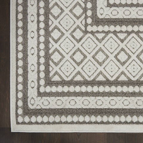 Nourison Calobra Grey 53 X 73 Area Rug 805-140903 Image 1