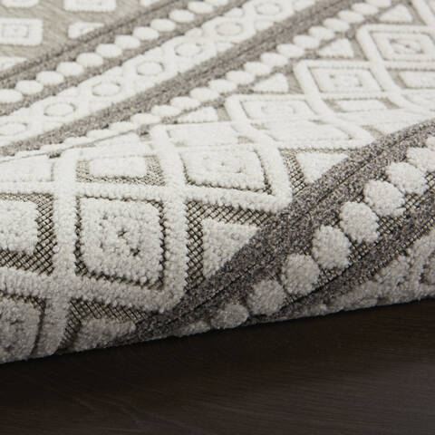 Nourison Calobra Grey 53 X 73 Area Rug 805-140903 Image 2