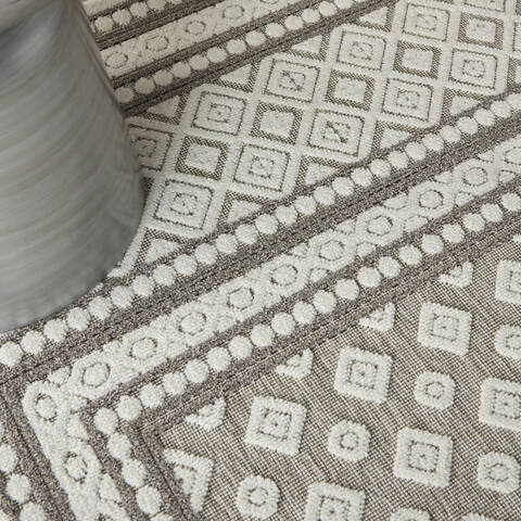 Nourison Calobra Grey 53 X 73 Area Rug 805-140903 Image 4
