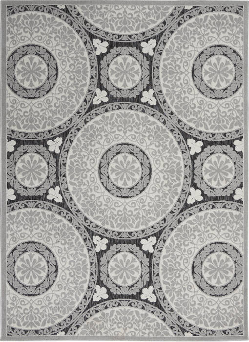Nourison Calobra Grey 40 X 60 Area Rug 805-140906 Image 0