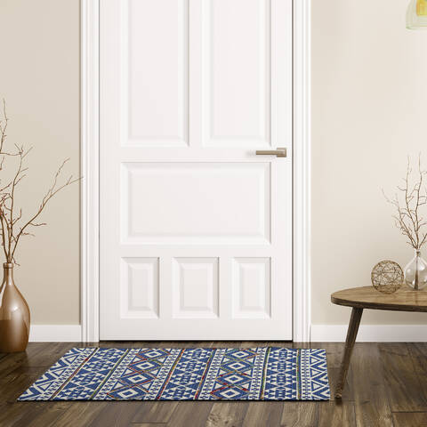 Nourison Canton Blue 23 X 39 Area Rug 805-140914 Image 3