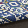 Nourison Canton Blue 23 X 39 Area Rug  805-140914 Thumb 2