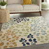 Nourison Caribbean Beige Square 53 X 53 Area Rug  805-140915 Thumb 3