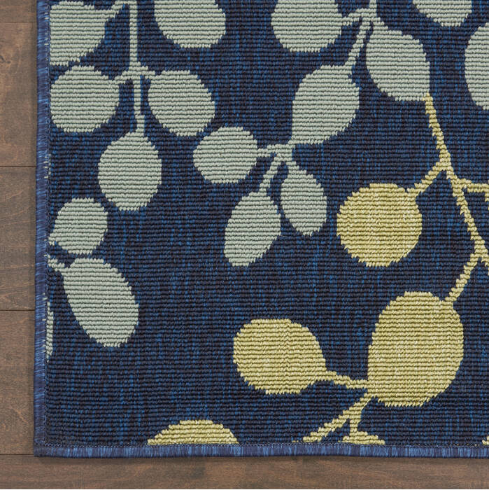 Nourison Caribbean Blue Square 53 X 53 Area Rug 805-140916 Image 1