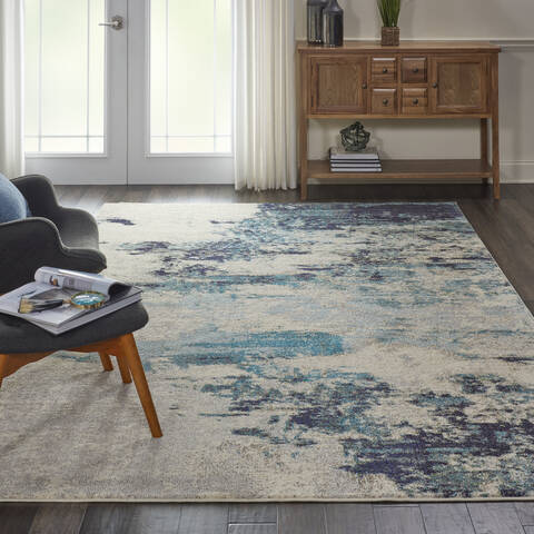 Nourison Celestial Beige 70 X 100 Area Rug 805-140925 Image 3