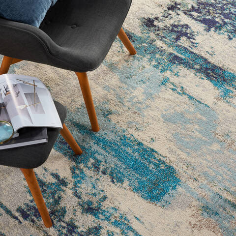 Nourison Celestial Beige 70 X 100 Area Rug 805-140925 Image 4