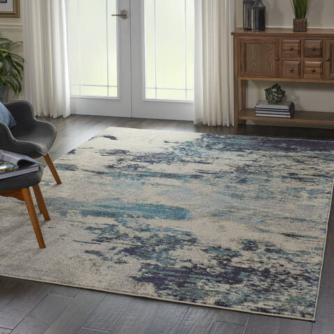 Nourison Celestial Beige 70 X 100 Area Rug 805-140925 Image 5