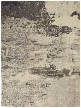 Nourison Celestial Beige Rectangle 10x14 ft Polypropylene Carpet 140926