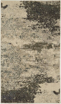 Nourison Celestial Beige Rectangle 2x4 ft Polypropylene Carpet 140930