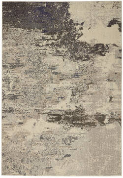 Nourison Celestial Beige Rectangle 4x6 ft Polypropylene Carpet 140933