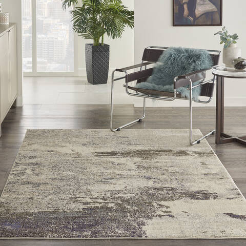 Nourison Celestial Beige 53 X 73 Area Rug 805-140935 Image 3