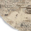 Nourison Celestial Beige Round 53 X 53 Area Rug  805-140936 Thumb 5