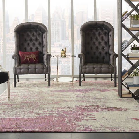 Nourison Celestial Beige 100 X 140 Area Rug 805-140941 Image 3