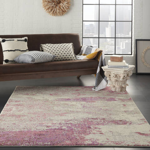 Nourison Celestial Beige 53 X 73 Area Rug 805-140950 Image 3