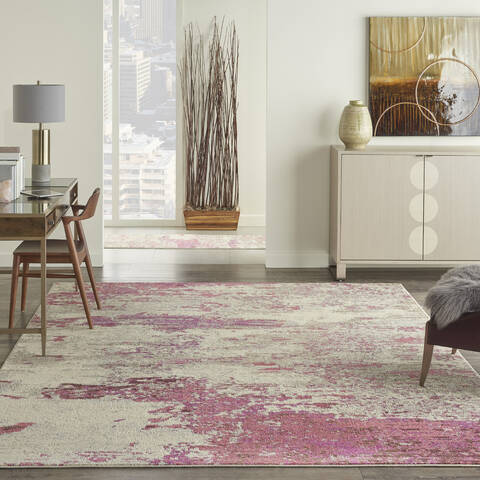Nourison Celestial Beige 710 X 106 Area Rug 805-140953 Image 3