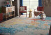 Nourison Celestial Multicolor 70 X 100 Area Rug 805-140959 Thumb 3