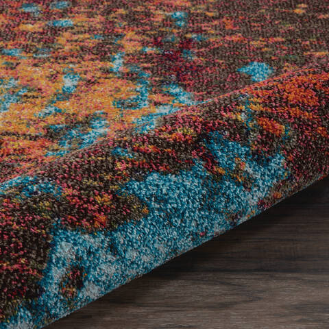 Nourison Celestial Blue 100 X 140 Area Rug 805-140961 Image 2