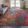 Nourison Celestial Blue 100 X 140 Area Rug 805-140961 Thumb 3