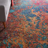Nourison Celestial Blue 100 X 140 Area Rug 805-140961 Thumb 4