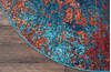Nourison Celestial Blue Round 40 X 40 Area Rug 805-140964 Thumb 1