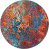 Nourison Celestial Blue Round 40 X 40 Area Rug 805-140964 Thumb 0