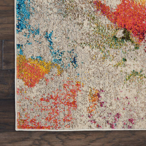 Nourison Celestial Beige 30 X 50 Area Rug 805-140967 Image 1