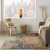 Nourison Celestial Multicolor 53 X 73 Area Rug 805-140971 Thumb 3