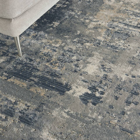 Nourison Concerto Grey 710 X 910 Area Rug 805-141006 Image 4