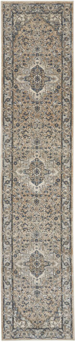 Nourison Concerto Beige Runner 22 X 100 Area Rug 805-141008 Image 0