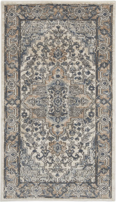 Nourison Concerto Beige 22 X 39 Area Rug 805-141017 Image 0