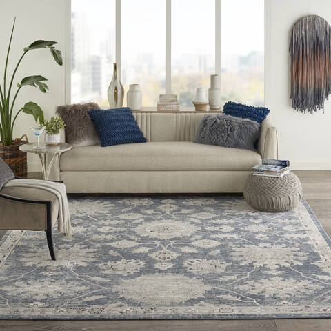 Nourison Concerto Blue 67 X 96 Area Rug 805-141029 Image 3