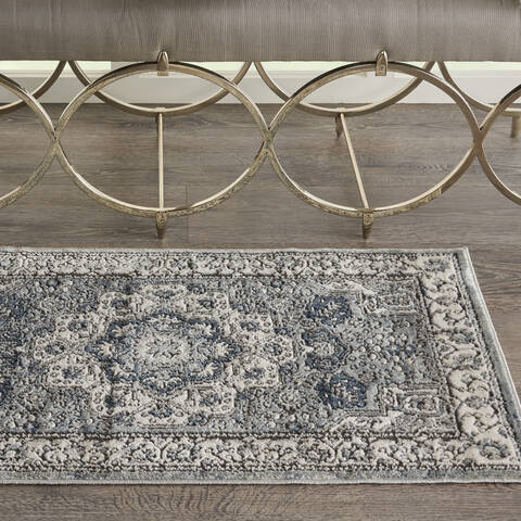 Nourison Concerto Grey 22 X 39 Area Rug 805-141041 Image 3