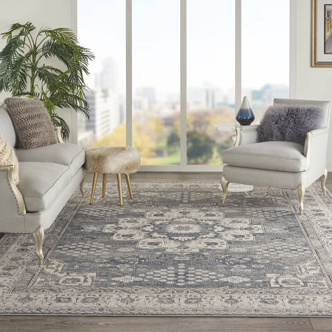 Nourison Concerto Grey 710 X 910 Area Rug 805-141046 Image 3