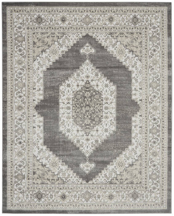 Nourison Cyrus Grey 710 X 910 Area Rug 805-141058 Image 0
